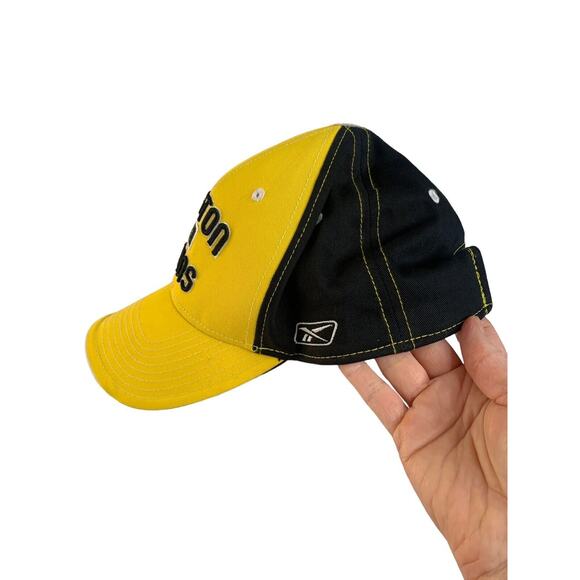 Boston Bruins Rbk Face Off Headwear NHL Baseball Hat Cap Yellow Black NEW FLAW - Picture 4 of 7